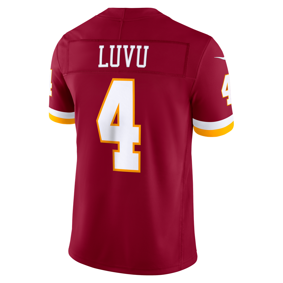 Men's Nike Washington Commanders Frankie Luvu Burgundy Vapor F.U.S.E. Stitched Limited NFL Jersey