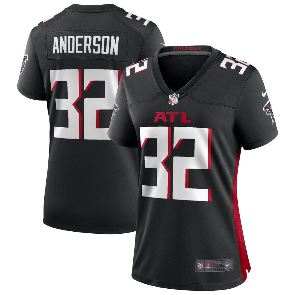 Women's Nike Atlanta Falcons Jamal Anderson Red Retired Game NFL Jersey