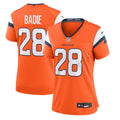 Women's Nike Denver Broncos Tyler Badie Orange Team Game NFL Jersey