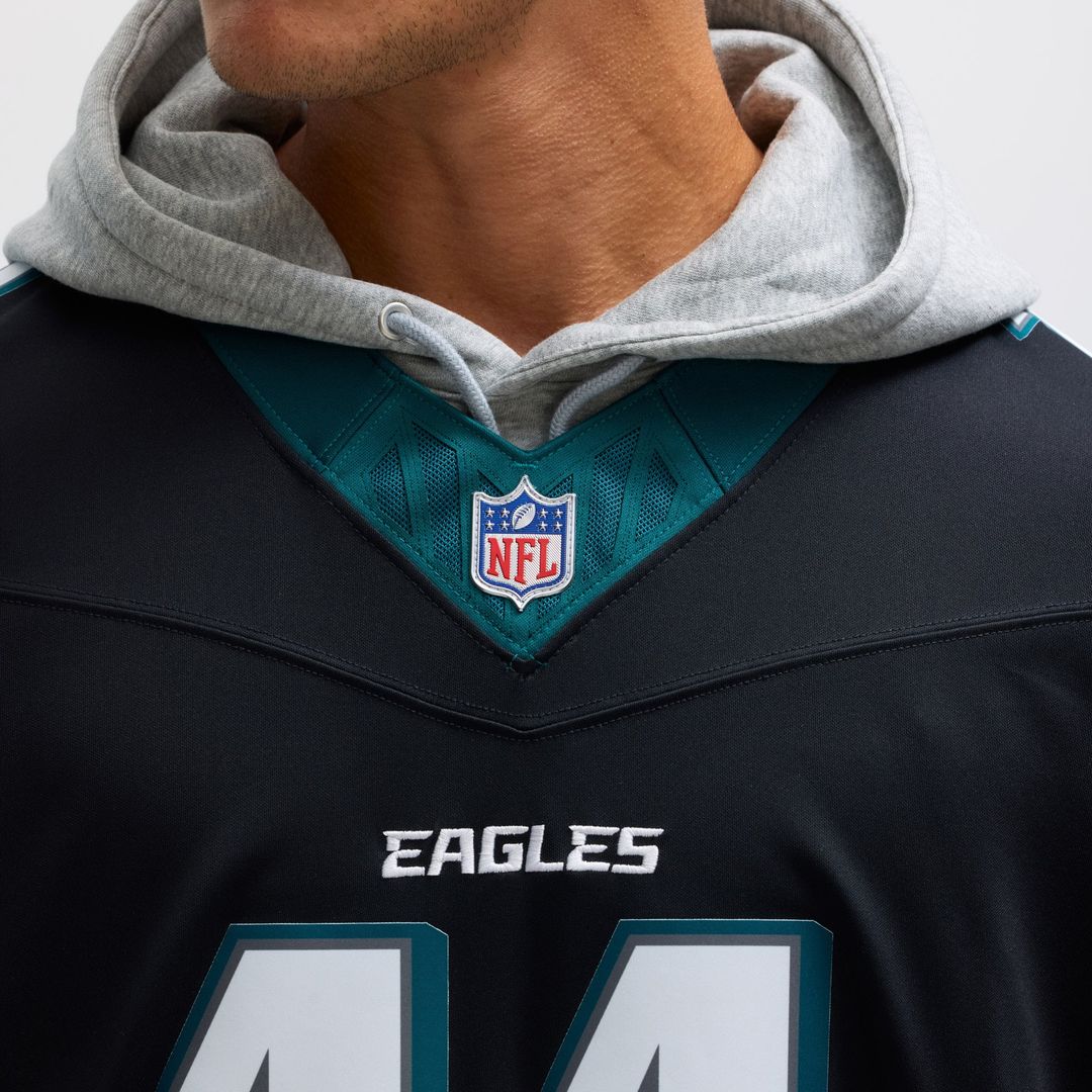 Men's Nike Philadelphia Eagles A.J. Brown Black Alternate Vapor F.U.S.E. Limited NFL Jersey