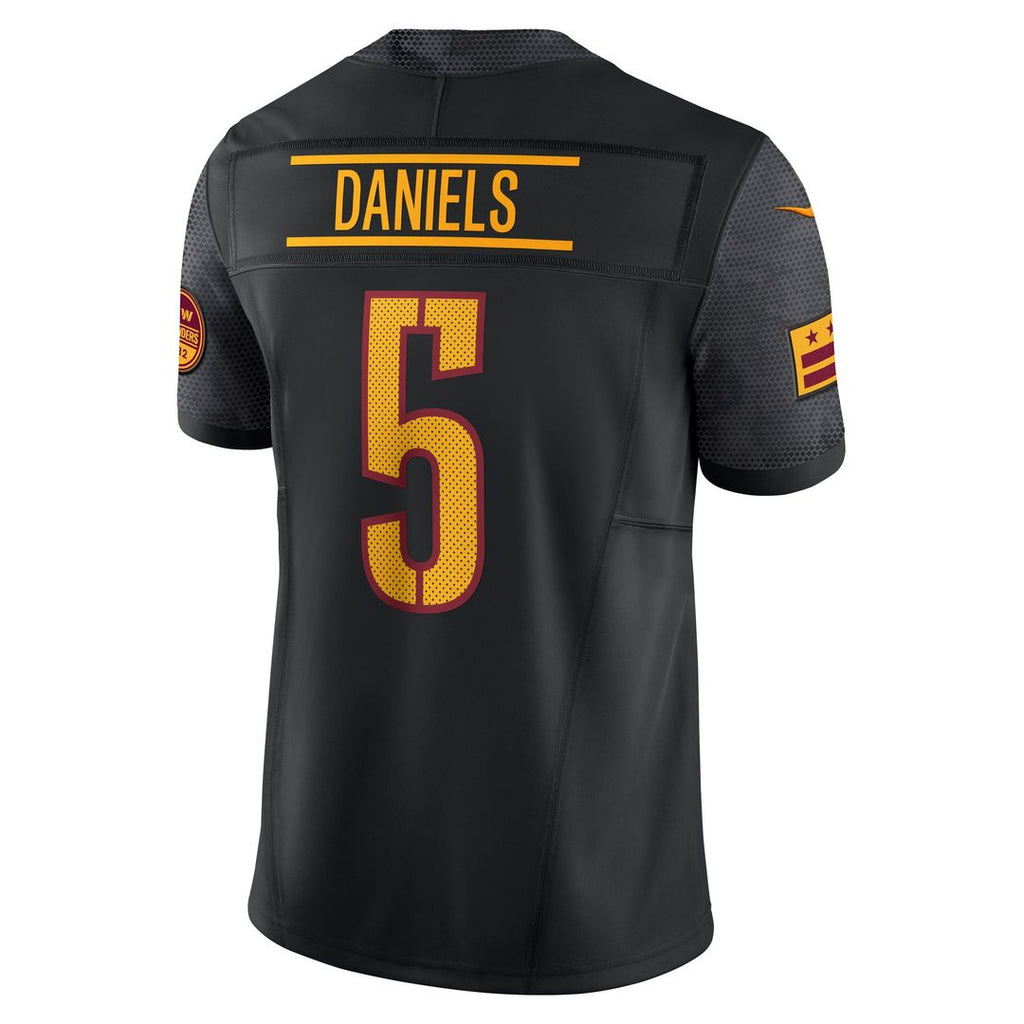 Men's Nike Washington Commanders Jayden Daniels Burgundy Vapor F.U.S.E. Limited NFL Jersey