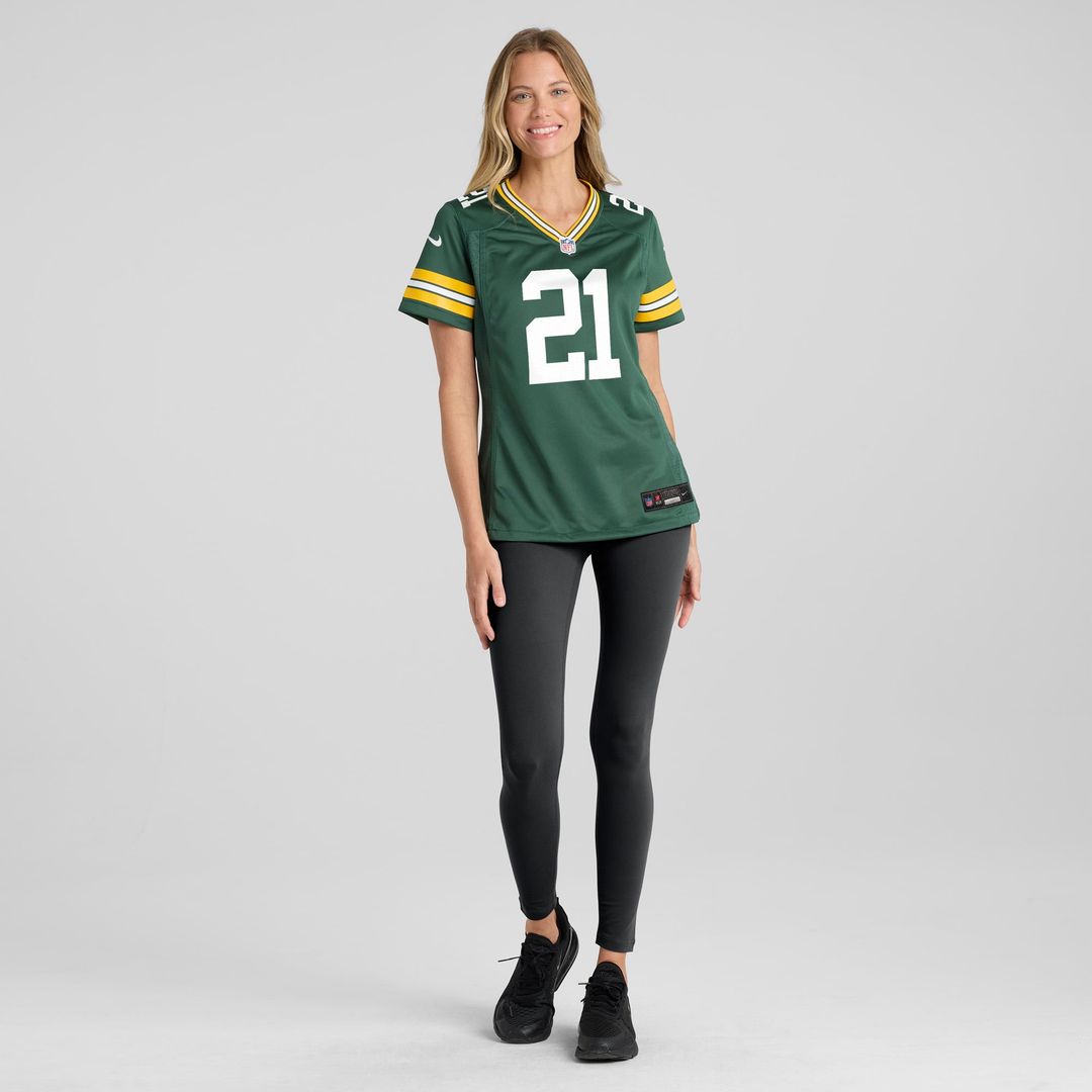 Women's Nike Green Bay Packers Benjamin St-Juste Green Team Game NFL Jersey