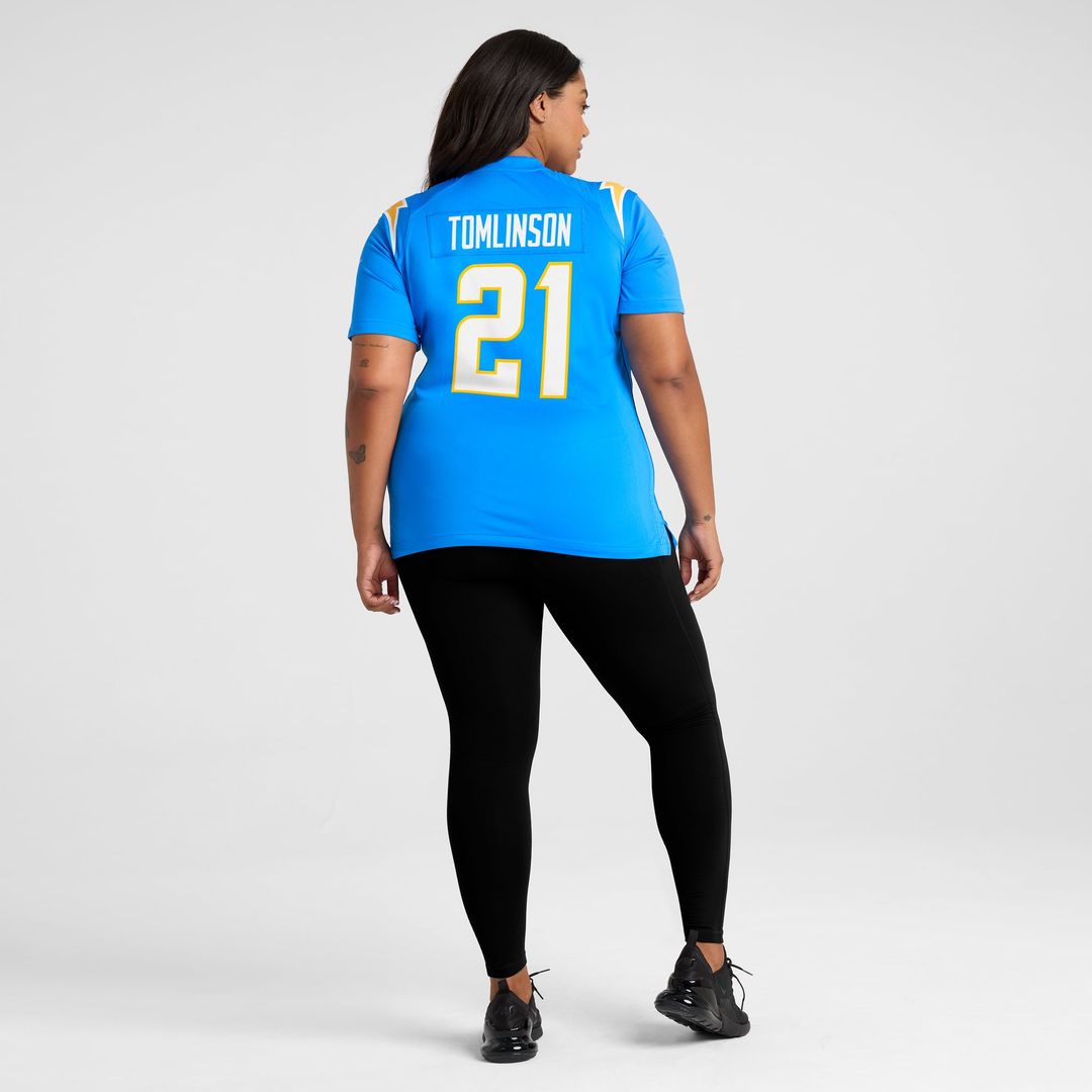Women's Nike Los Angeles Chargers LaDainian Tomlinson Powder Blue Game Retired Player NFL Jersey