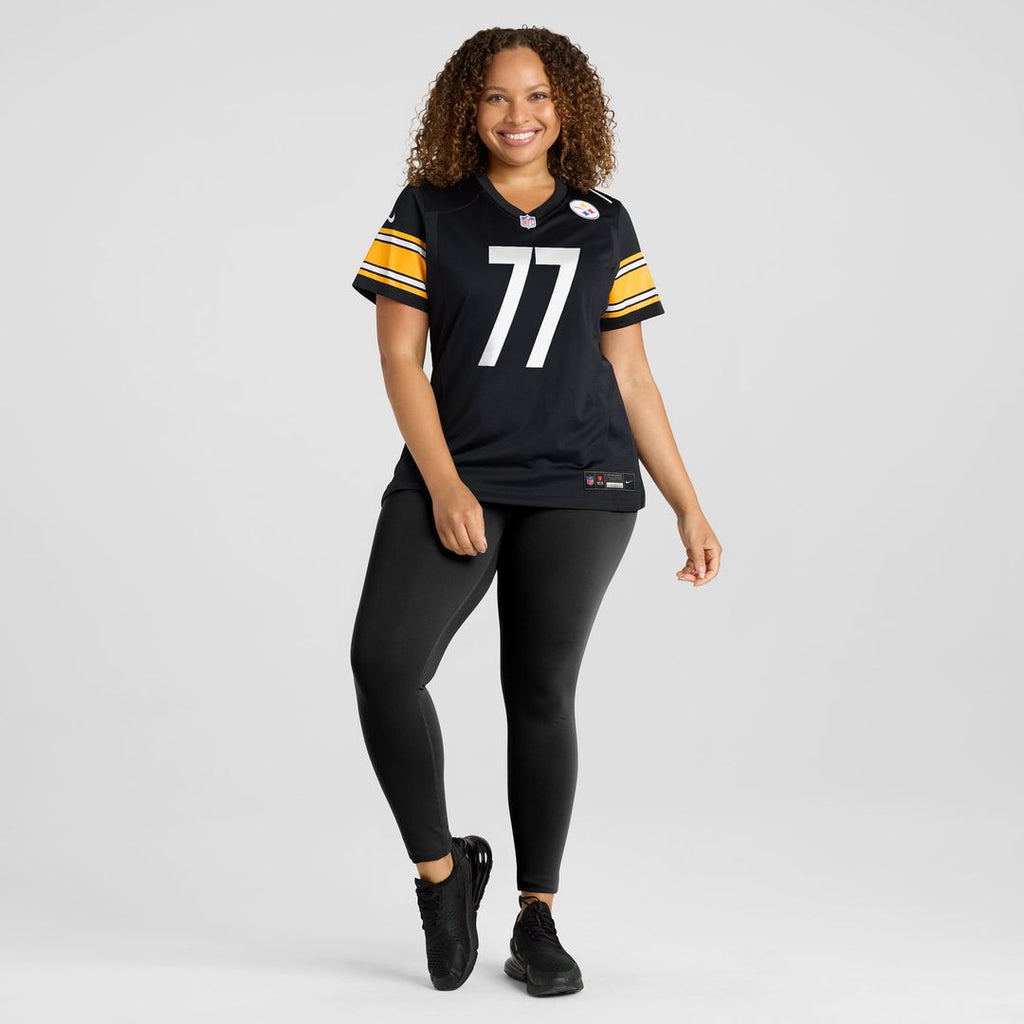Women's Nike Pittsburgh Steelers Broderick Jones Black Game NFL Jersey
