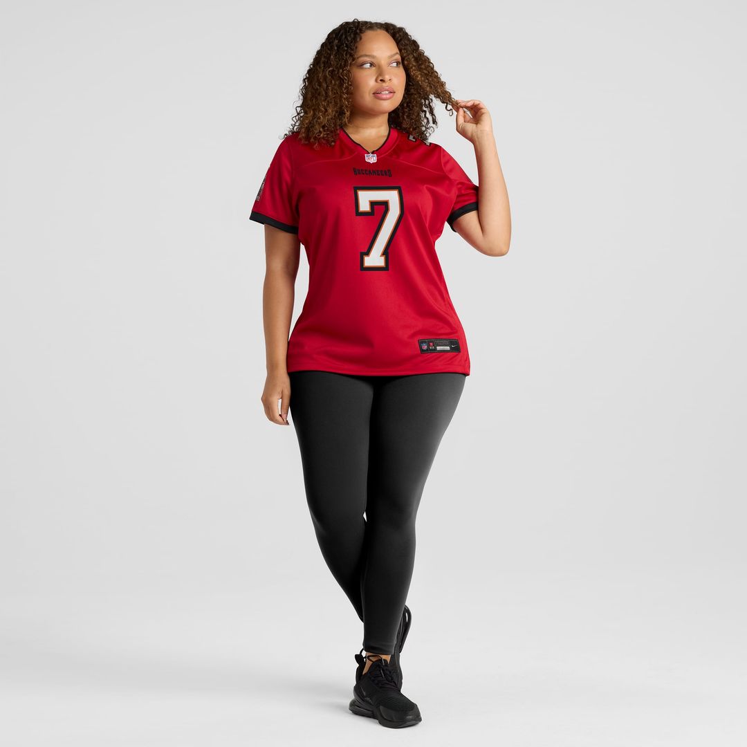 Women's Nike Tampa Bay Buccaneers Bucky Irving Orange Alternate Game NFL Jersey