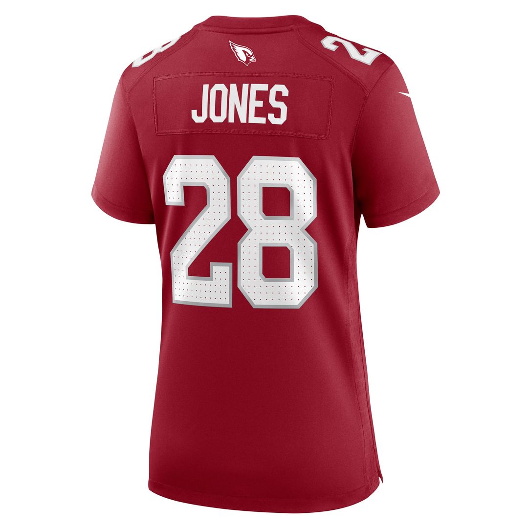 Women's Nike Arizona Cardinals Elijah Jones Cardinal Game NFL Jersey