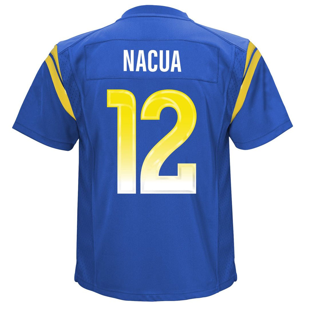 Toddler Nike Los Angeles Rams Puka Nacua Royal Team Game NFL Jersey