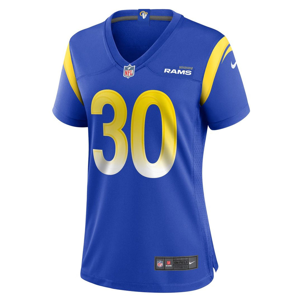 Women's Nike Los Angeles Rams Josh Wallace Royal Game NFL Jersey