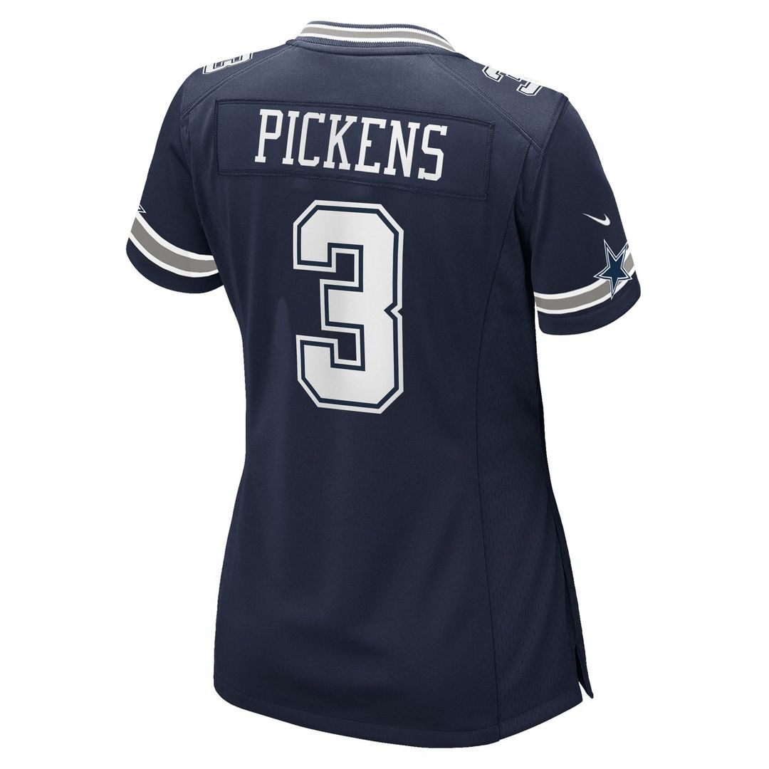 Women's Nike Dallas Cowboys George Pickens Navy Game NFL Jersey
