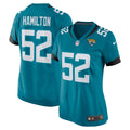 Women's Nike Jacksonville Jaguars DaVon Hamilton Teal Game NFL Jersey