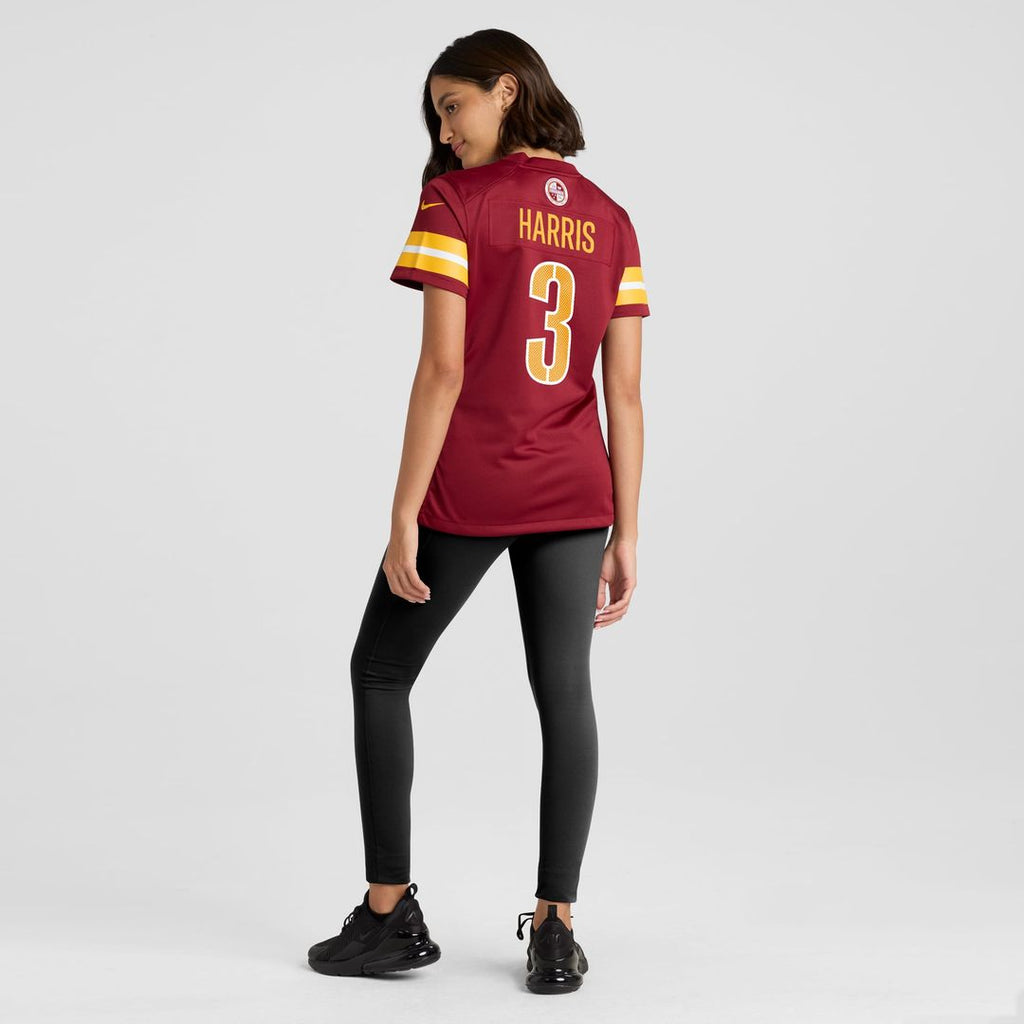 Women's Nike Washington Commanders Will Harris Burgundy Team Game NFL Jersey
