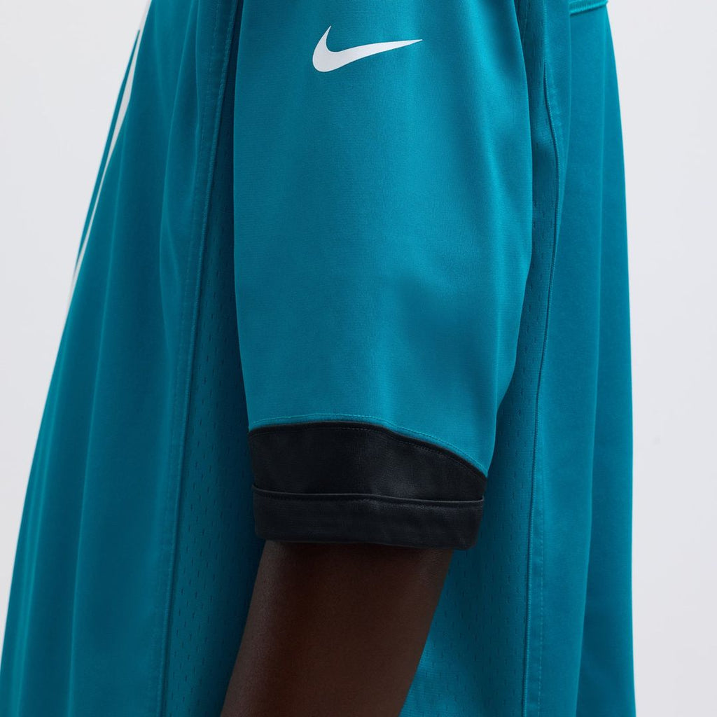 Men's Nike Jacksonville Jaguars Brian Thomas Jr Teal Player Game NFL Jersey