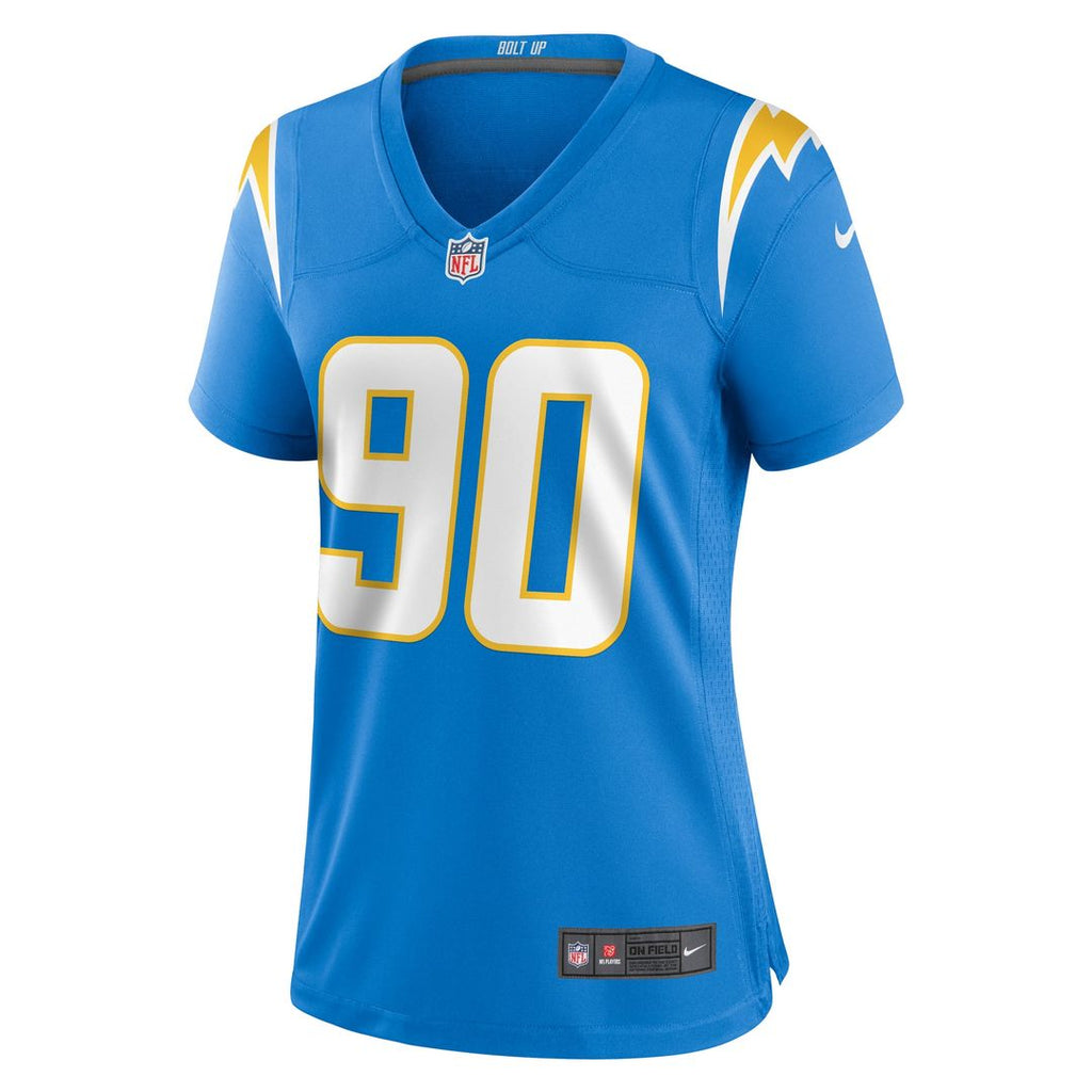 Women's Nike Los Angeles Chargers Teair Tart Powder Blue Game NFL Jersey