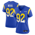 Women's Nike Los Angeles Rams Harrison Mevis Royal Team Game NFL Jersey
