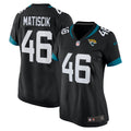 Women's Nike Jacksonville Jaguars Ross Matiscik Black Game NFL Jersey