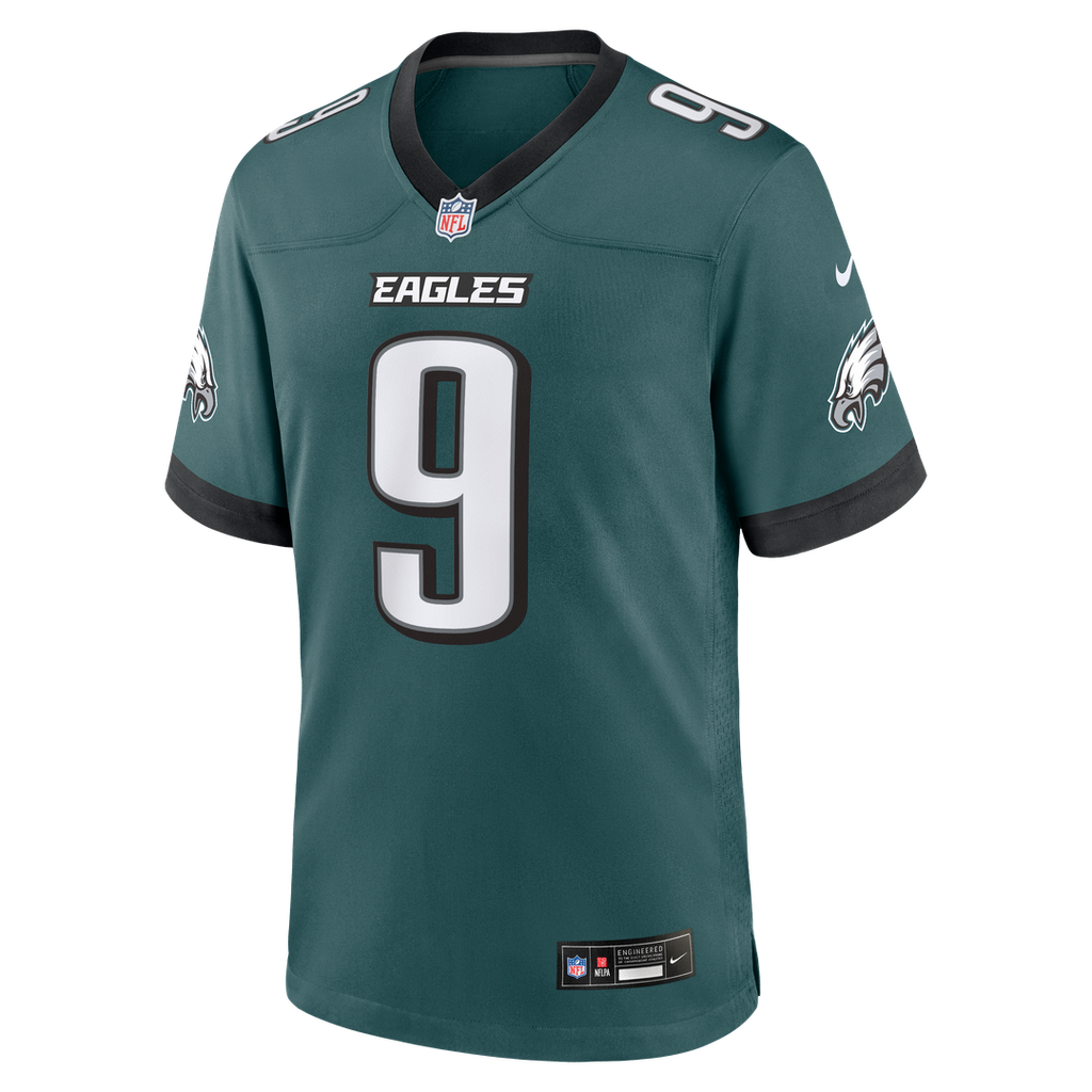 Men's Nike Philadelphia Eagles Makai Lemon Green 2026 NFL Draft First Round Pick No. 20 Team Game NFL Jersey