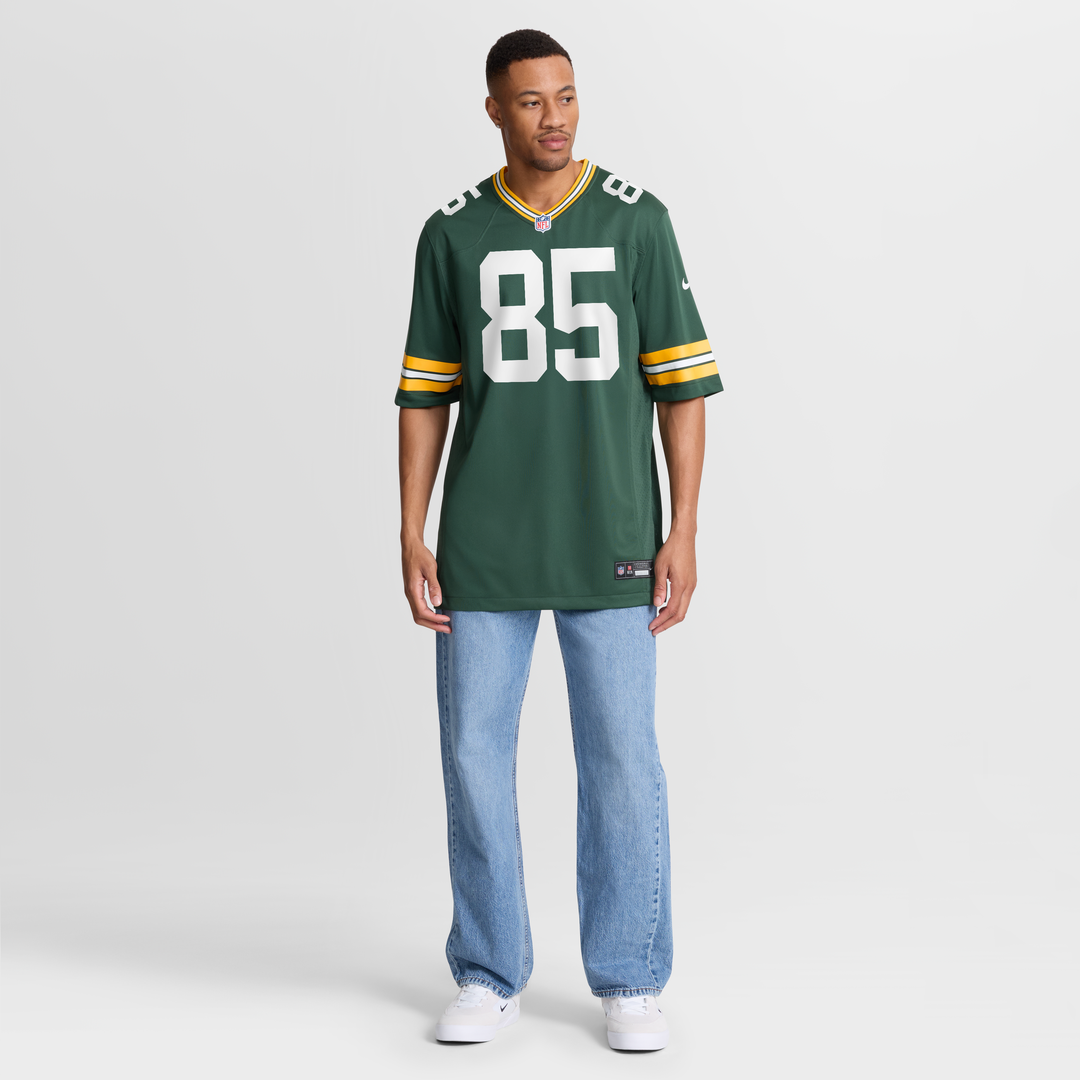 Men's Nike Green Bay Packers Tucker Kraft Green Game NFL Jersey