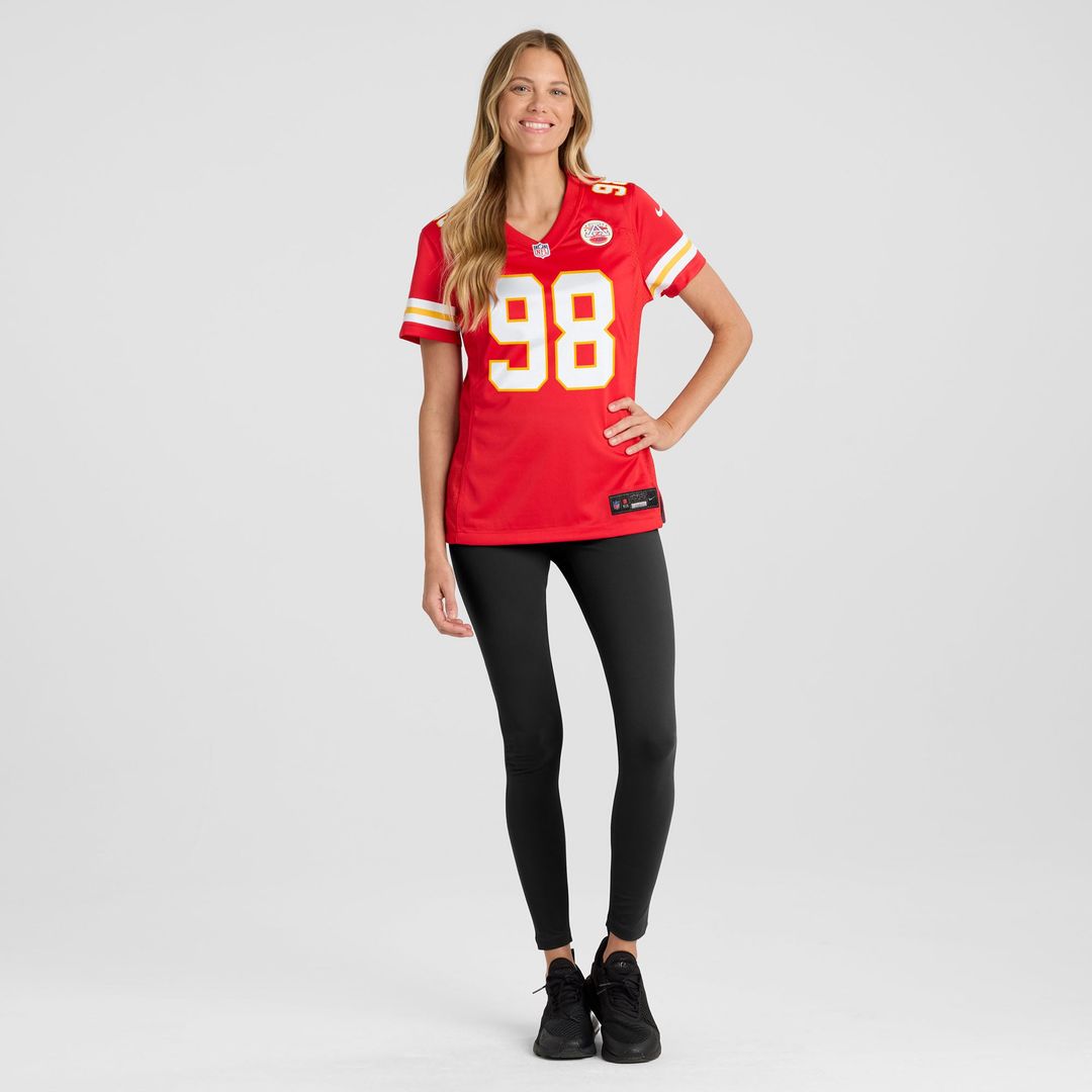 Women's Nike Kansas City Chiefs Janarius Robinson Red Team Game NFL Jersey