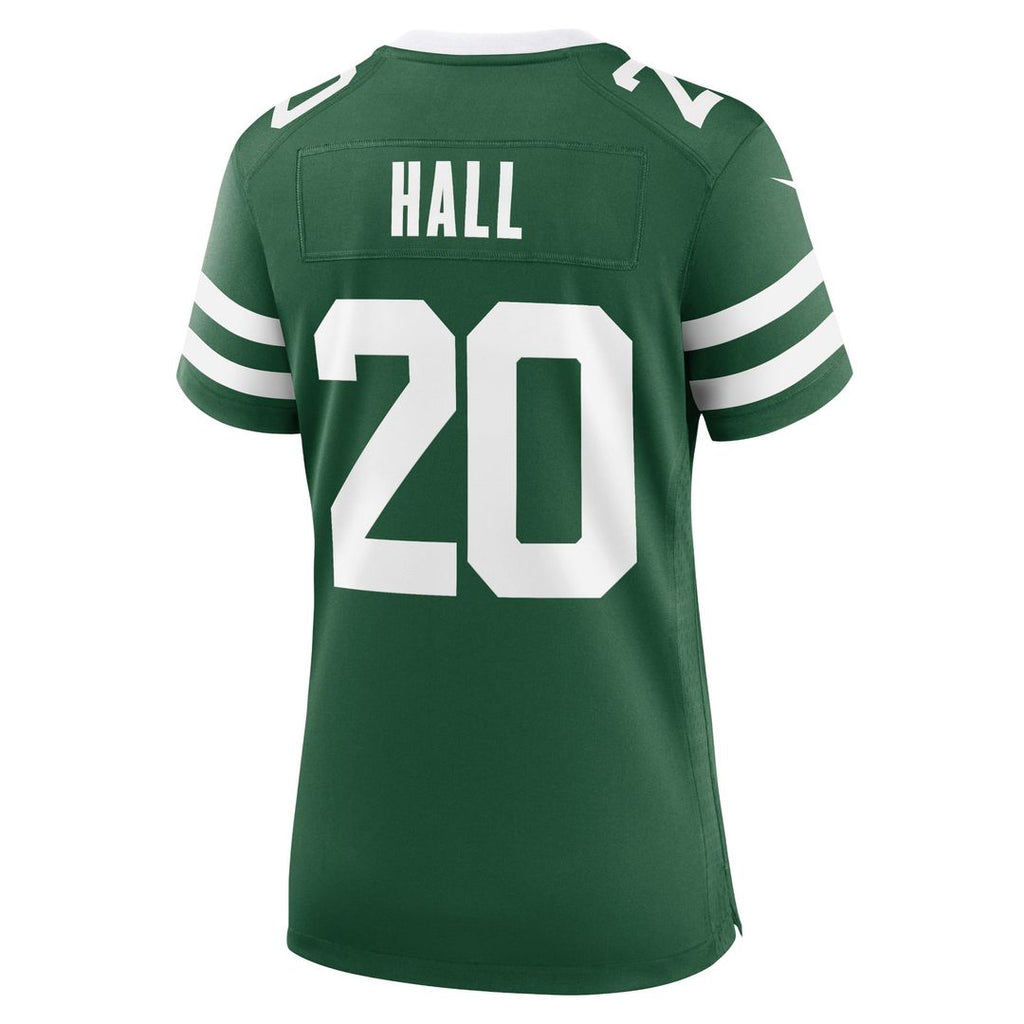 Women's Nike New York Jets Breece Hall Legacy White Game NFL Jersey
