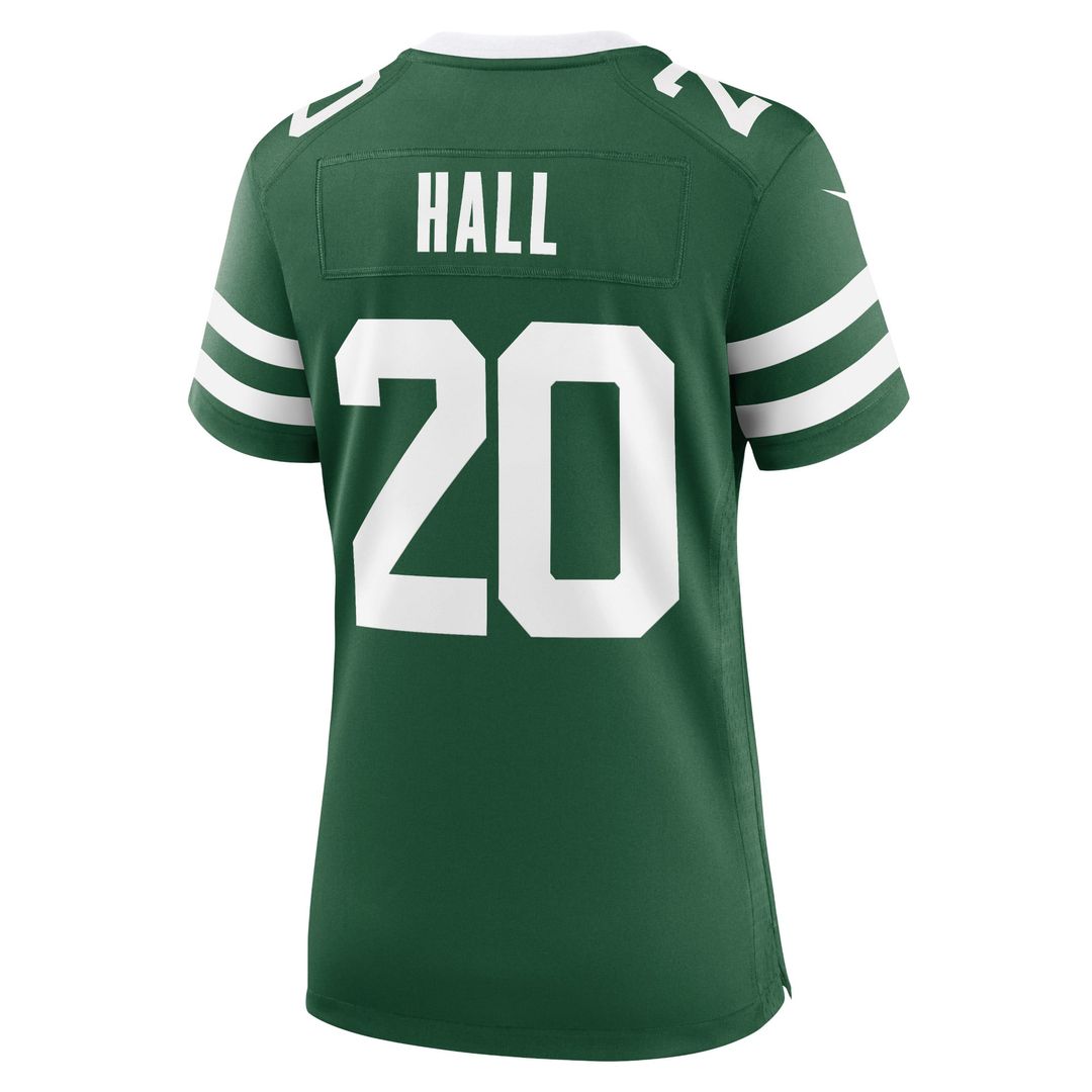 Women's Nike New York Jets Breece Hall Legacy White Game NFL Jersey