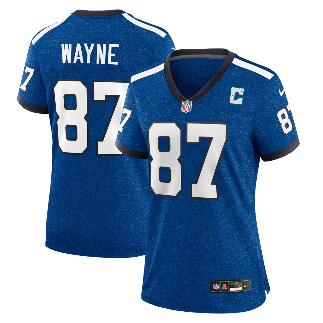 Women's Nike Indianapolis Colts Reggie Wayne Royal Indiana Nights Alternate Game NFL Jersey