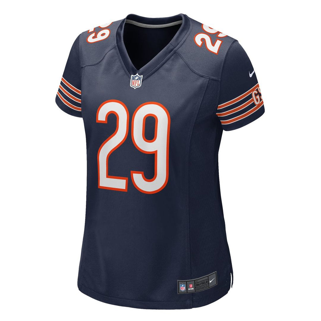 Women's Nike Chicago Bears Tyrique Stevenson Navy Game NFL Jersey
