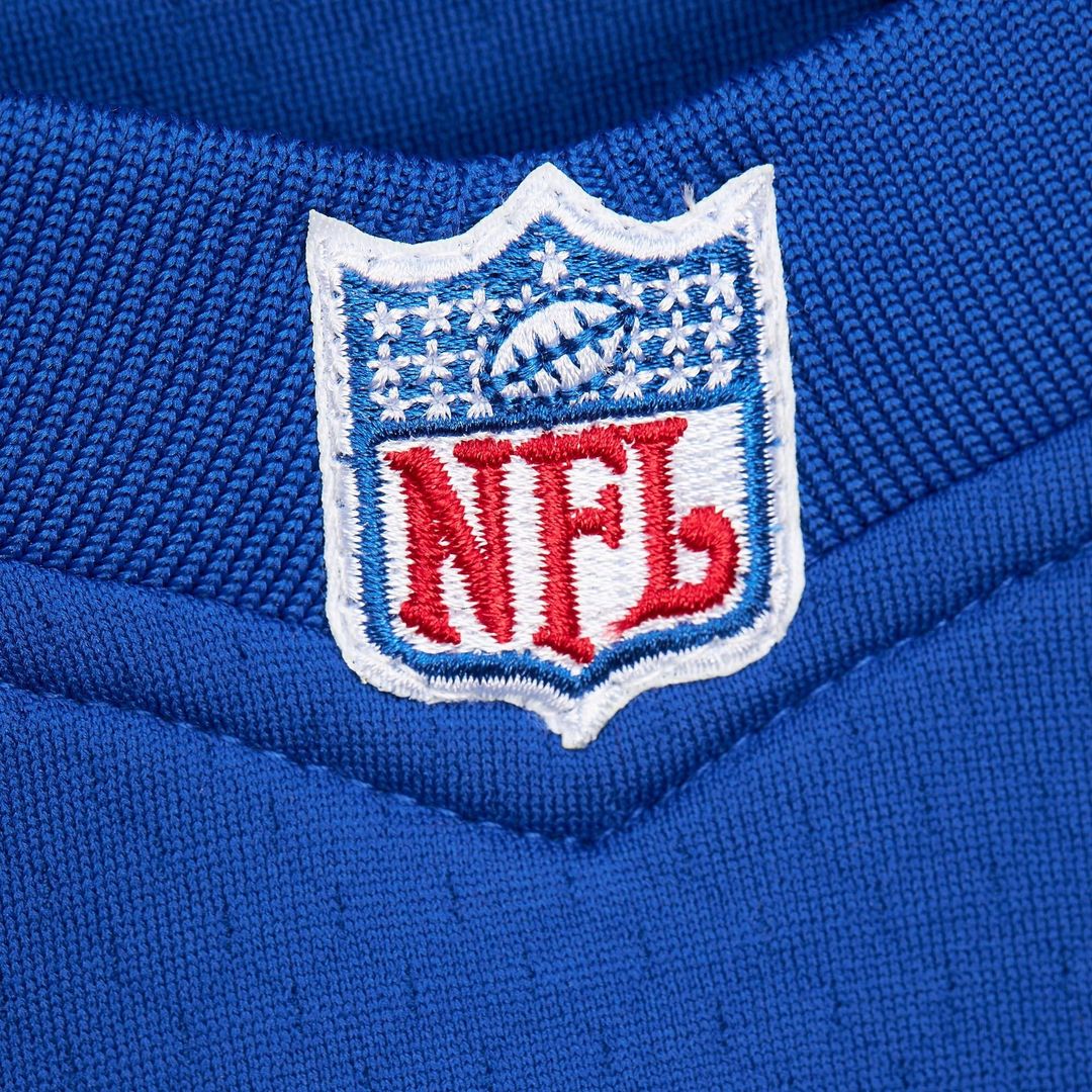 Men's Mitchell & Ness New York Giants Lawrence Taylor Royal Player Name & Number Hoodie Legacy NFL Jersey