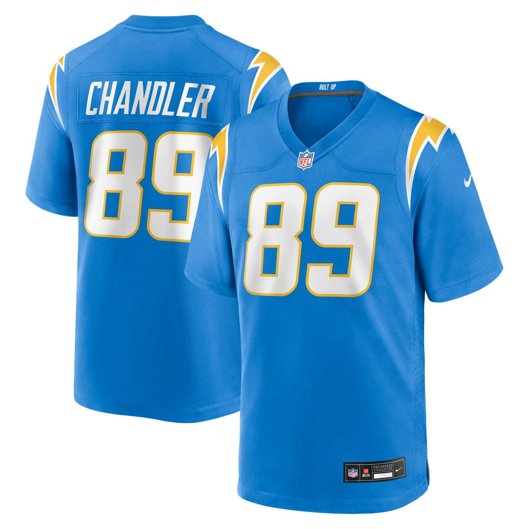 Men's Nike Los Angeles Chargers Wes Chandler Powder Blue Retired Player NFL Jersey