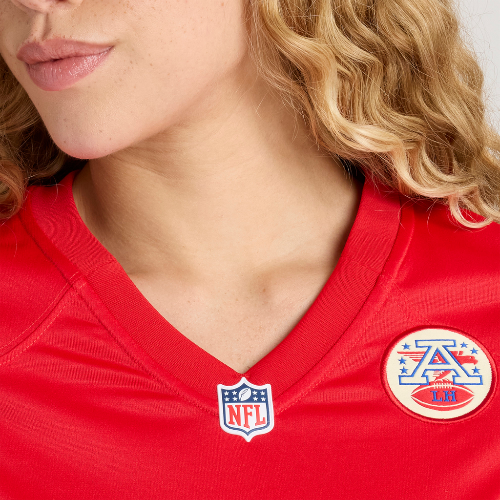 Women's Nike Kansas City Chiefs Esa Pole Red Team Game NFL Jersey