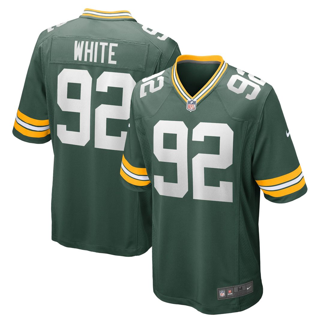Men's Nike Green Bay Packers Reggie White Green Retired Player Game NFL Jersey