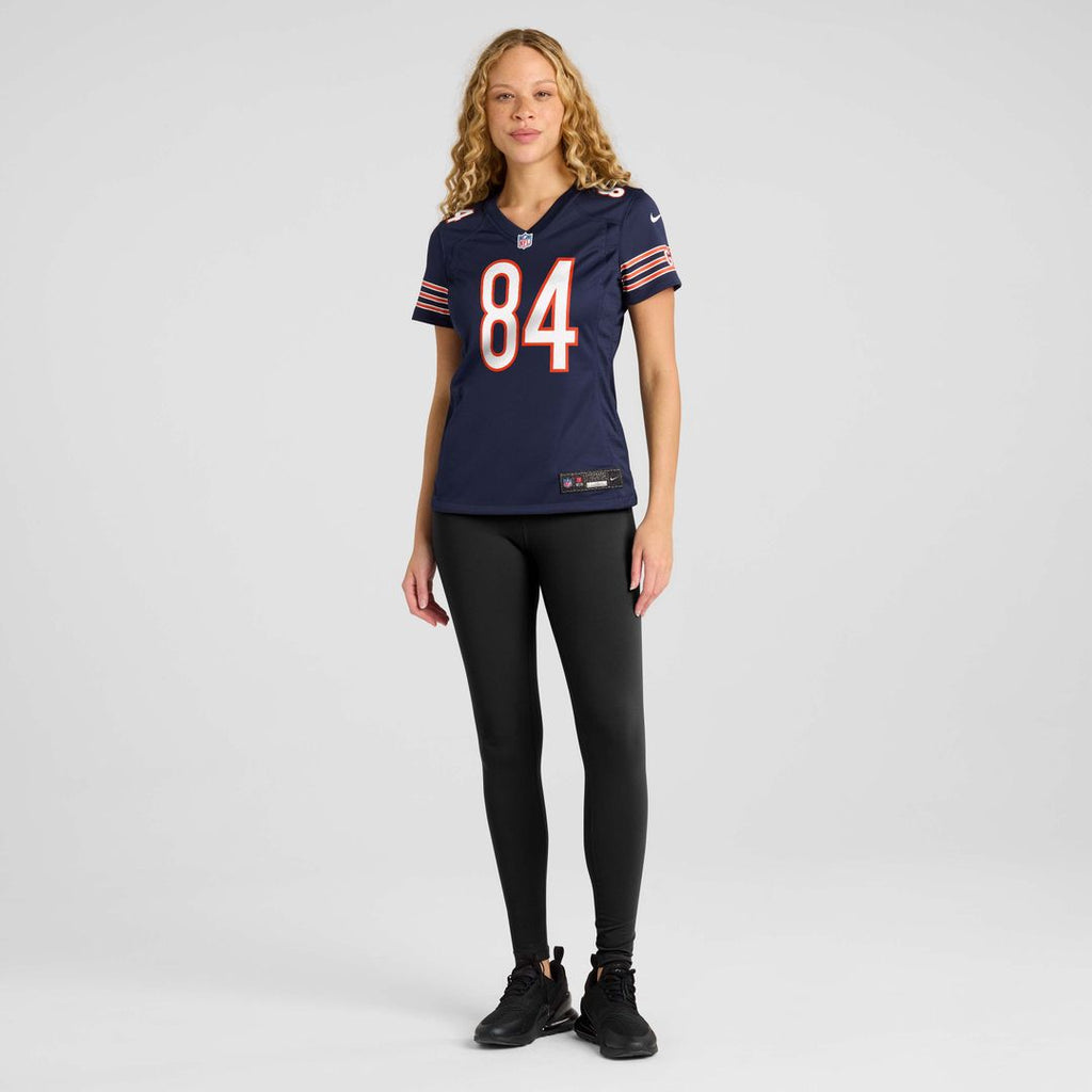 Women's Nike Chicago Bears Colston Loveland Navy Team Game NFL Jersey