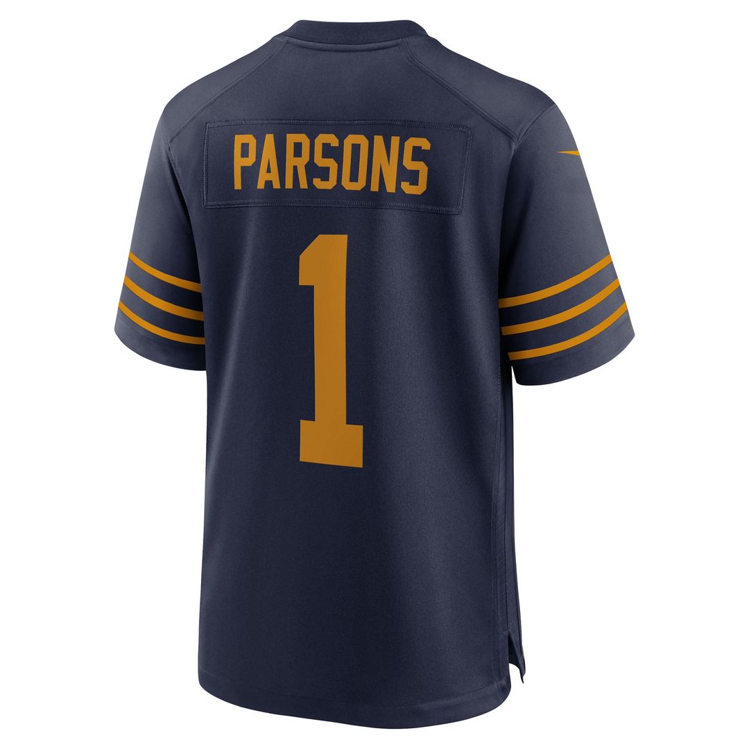 Men's Nike Green Bay Packers Micah Parsons Green Game Player NFL Jersey