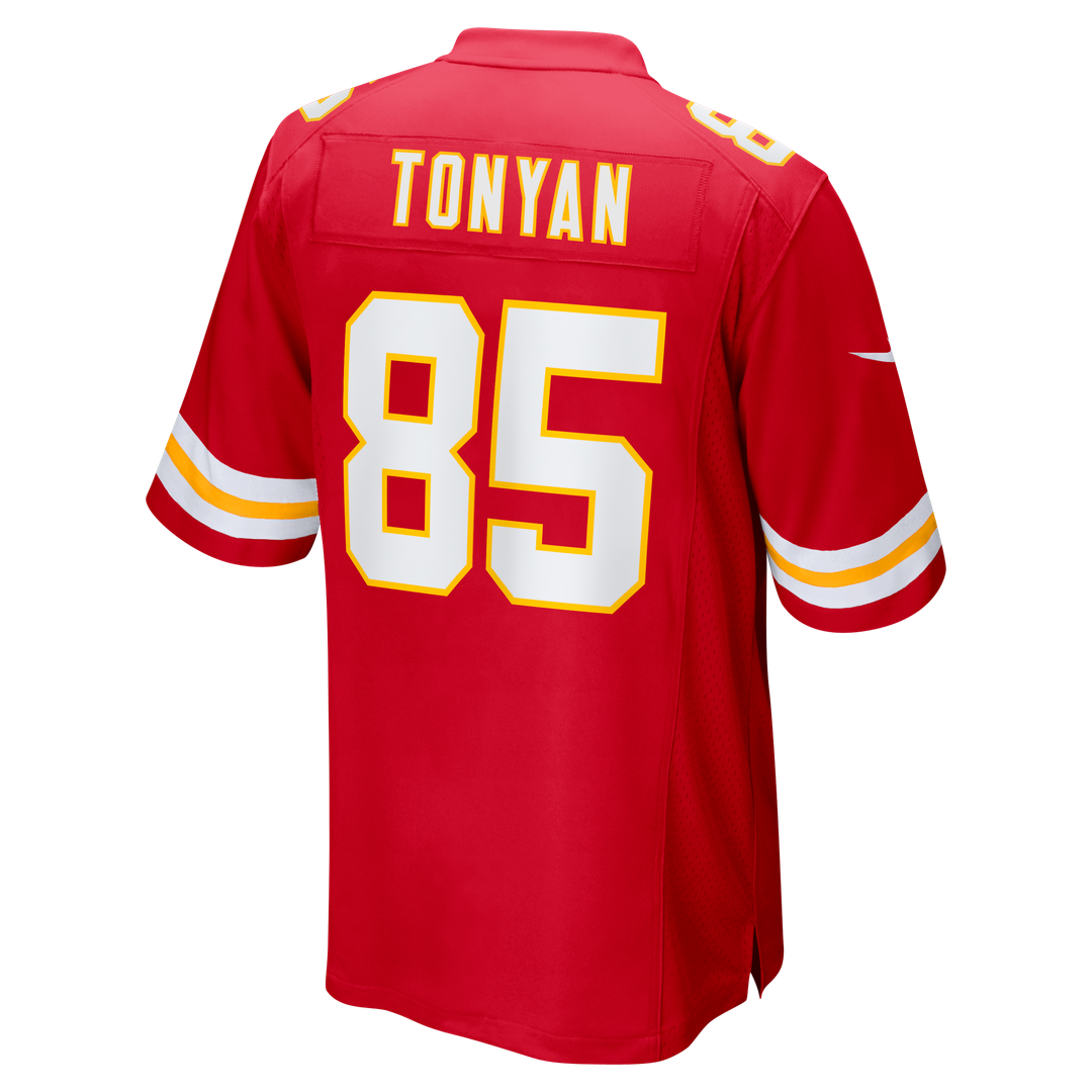 Men's Nike Kansas City Chiefs Robert Tonyan Red Team Game NFL Jersey