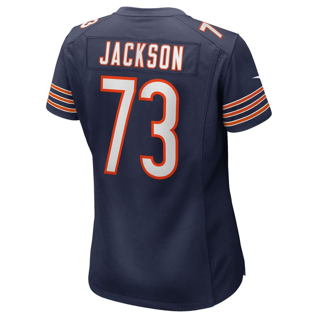 Women's Nike Chicago Bears Jonah Jackson Navy Team Game NFL Jersey