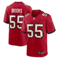 Men's Nike Tampa Bay Buccaneers Derrick Brooks Red Game Retired Player NFL Jersey