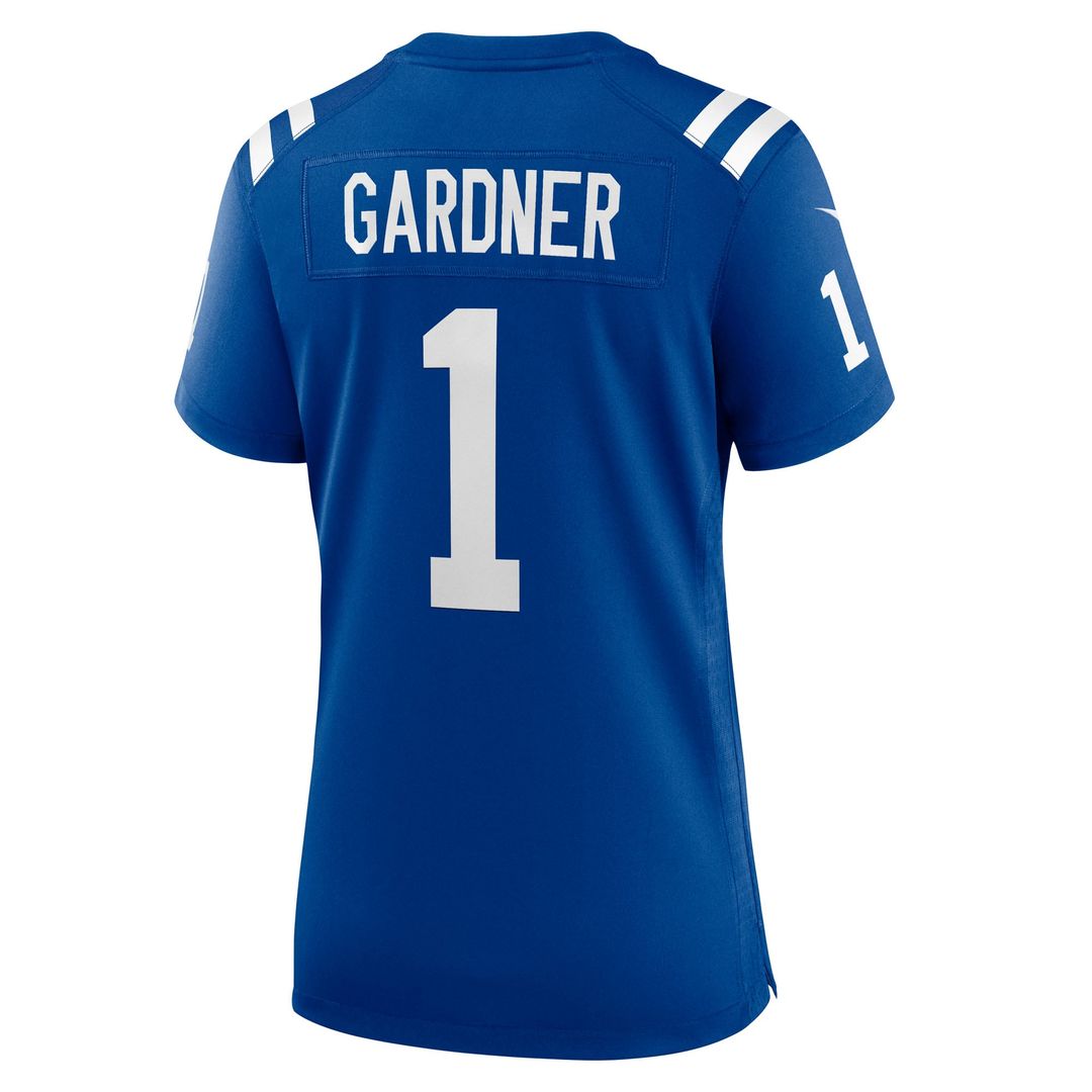 Women's Nike Indianapolis Colts Ahmad Sauce Gardner Royal Team Game NFL Jersey