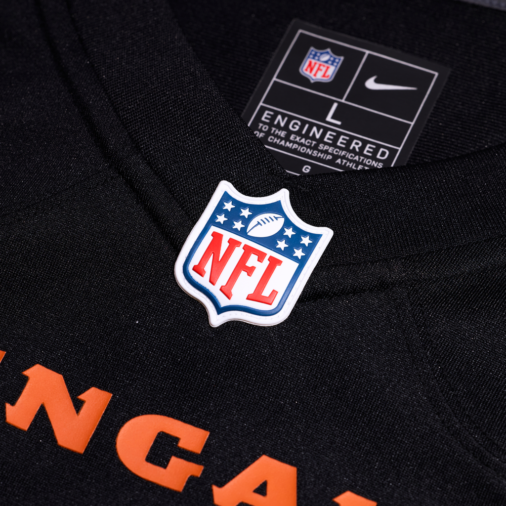 Men's Nike Cincinnati Bengals Isaiah Foskey Black Team Game NFL Jersey
