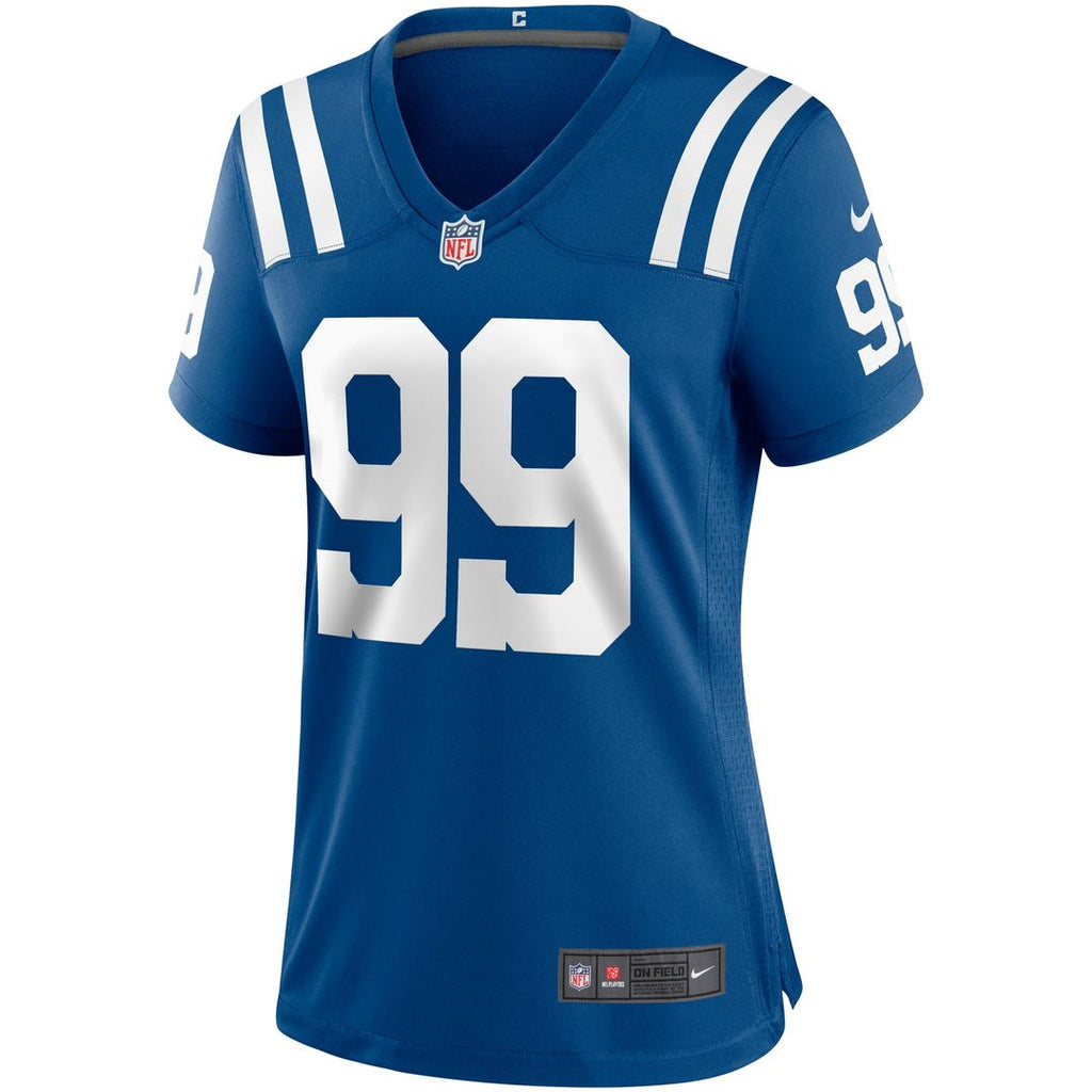 Women's Nike Indianapolis Colts DeForest Buckner Royal Indiana Nights Alternate Game NFL Jersey