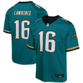 Youth Nike Jacksonville Jaguars Trevor Lawrence Teal Game NFL Jersey