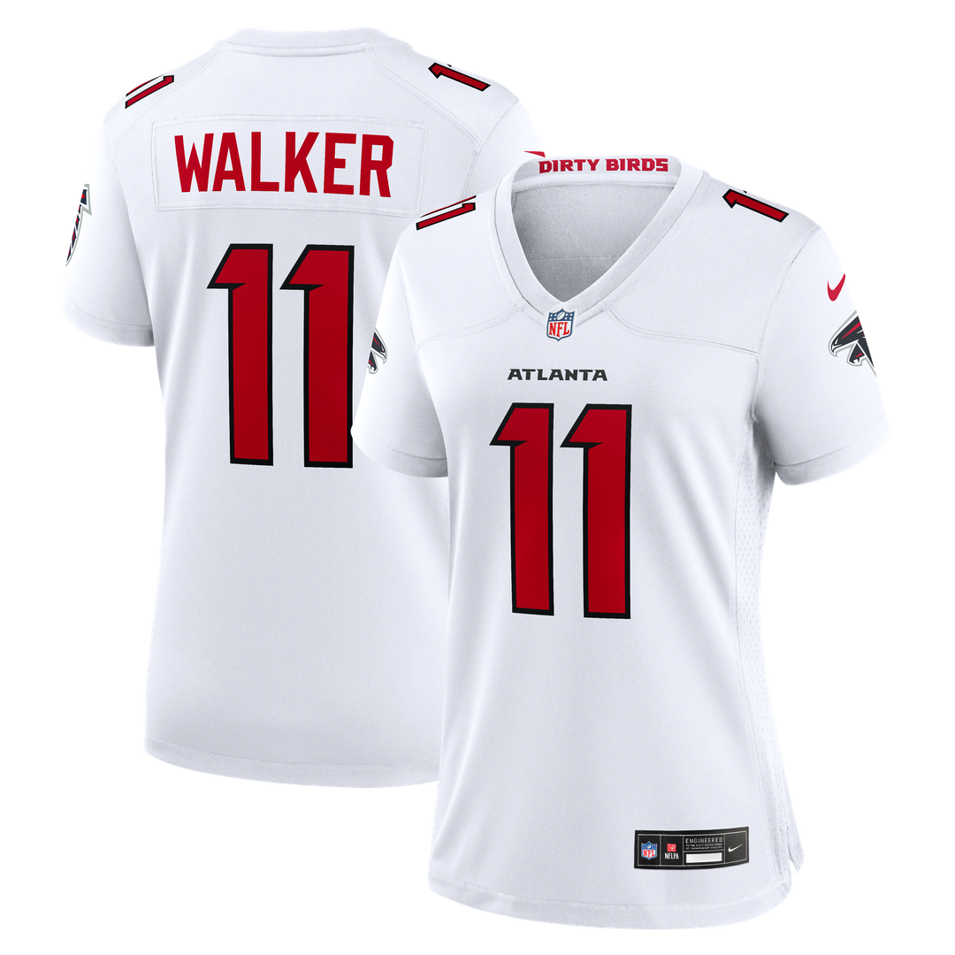 Women's Nike Atlanta Falcons Jalon Walker Red Game NFL Jersey