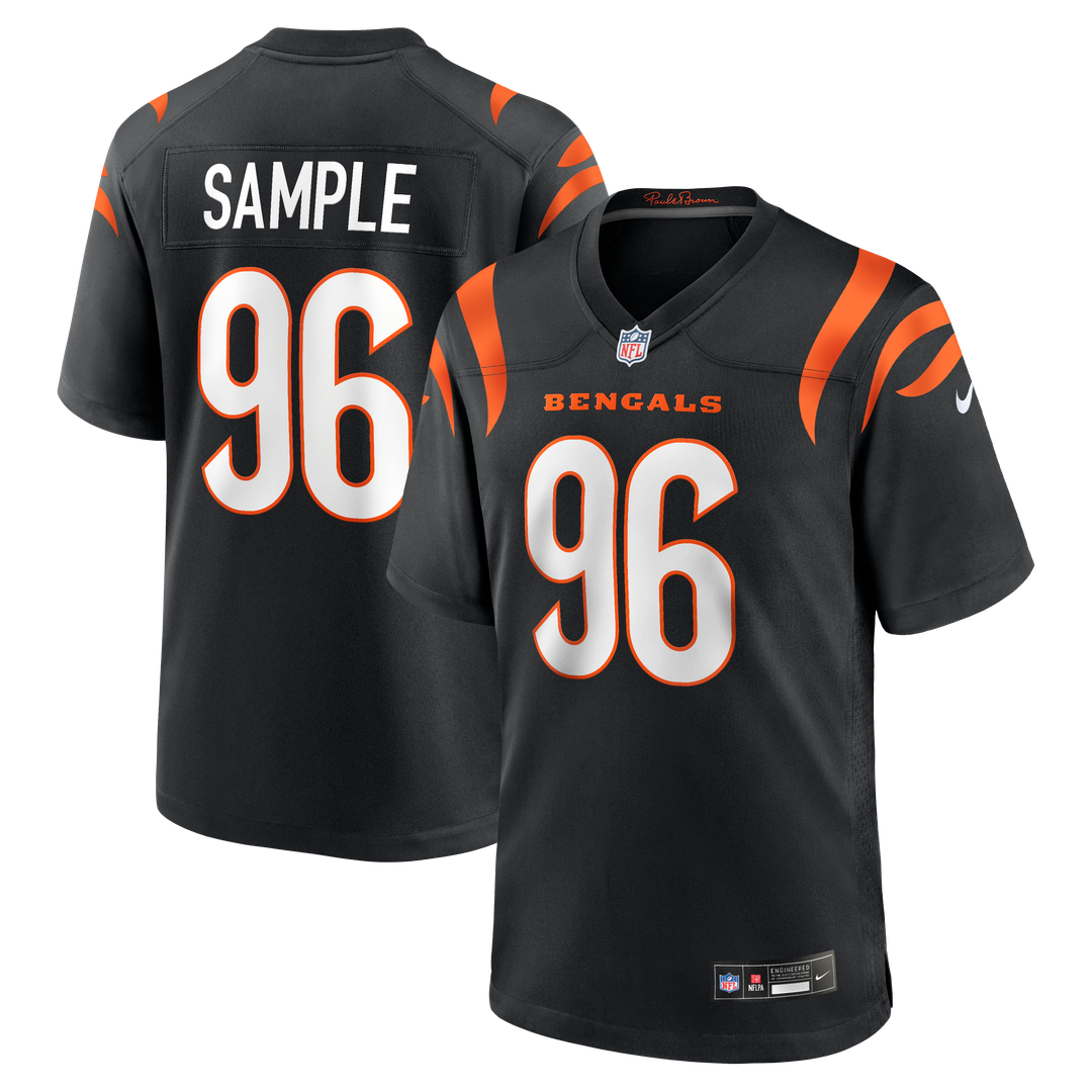Men's Nike Cincinnati Bengals Cam Sample Black Game NFL Jersey