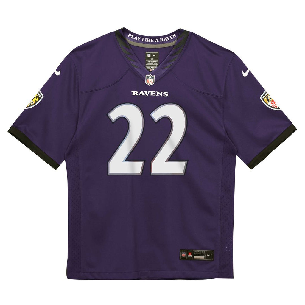 Toddler Nike Baltimore Ravens Derrick Henry Purple Team Game NFL Jersey
