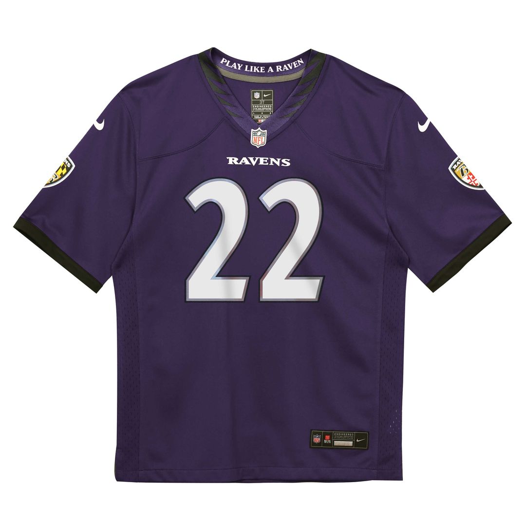 Toddler Nike Baltimore Ravens Derrick Henry Purple Team Game NFL Jersey
