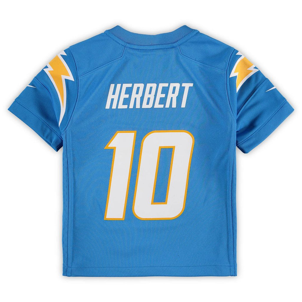 Preschool Nike Los Angeles Chargers Justin Herbert Powder Blue Game NFL Jersey