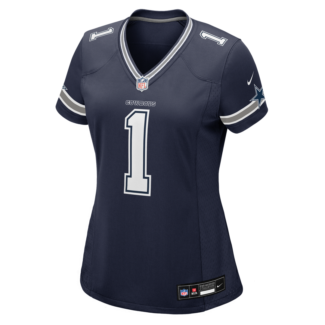 Women's Nike Dallas Cowboys Malachi Lawrence Navy Game NFL Jersey