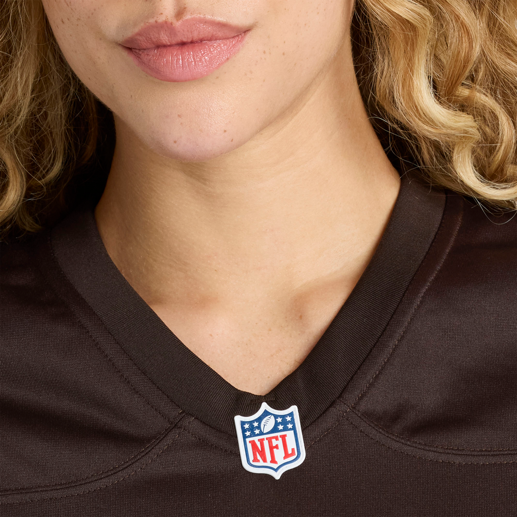 Women's Nike Cleveland Browns Tytus Howard Brown Team Game NFL Jersey