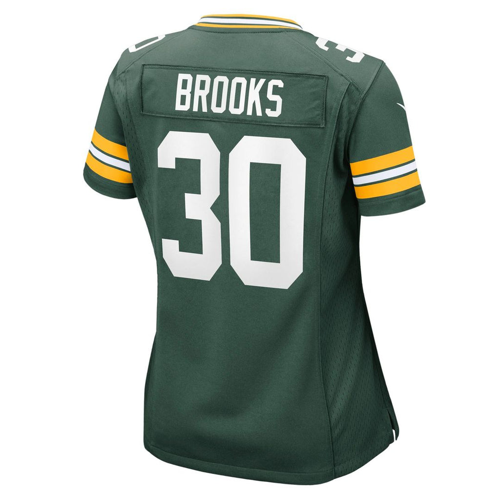 Women's Nike Green Bay Packers Chris Brooks Green Team Game NFL Jersey