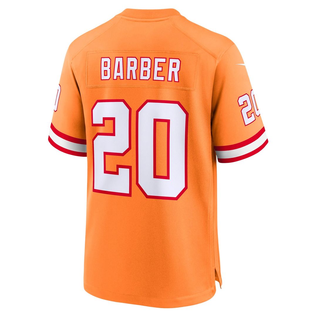 Youth Nike Tampa Bay Buccaneers Ronde Barber Orange Retired Player Game NFL Jersey