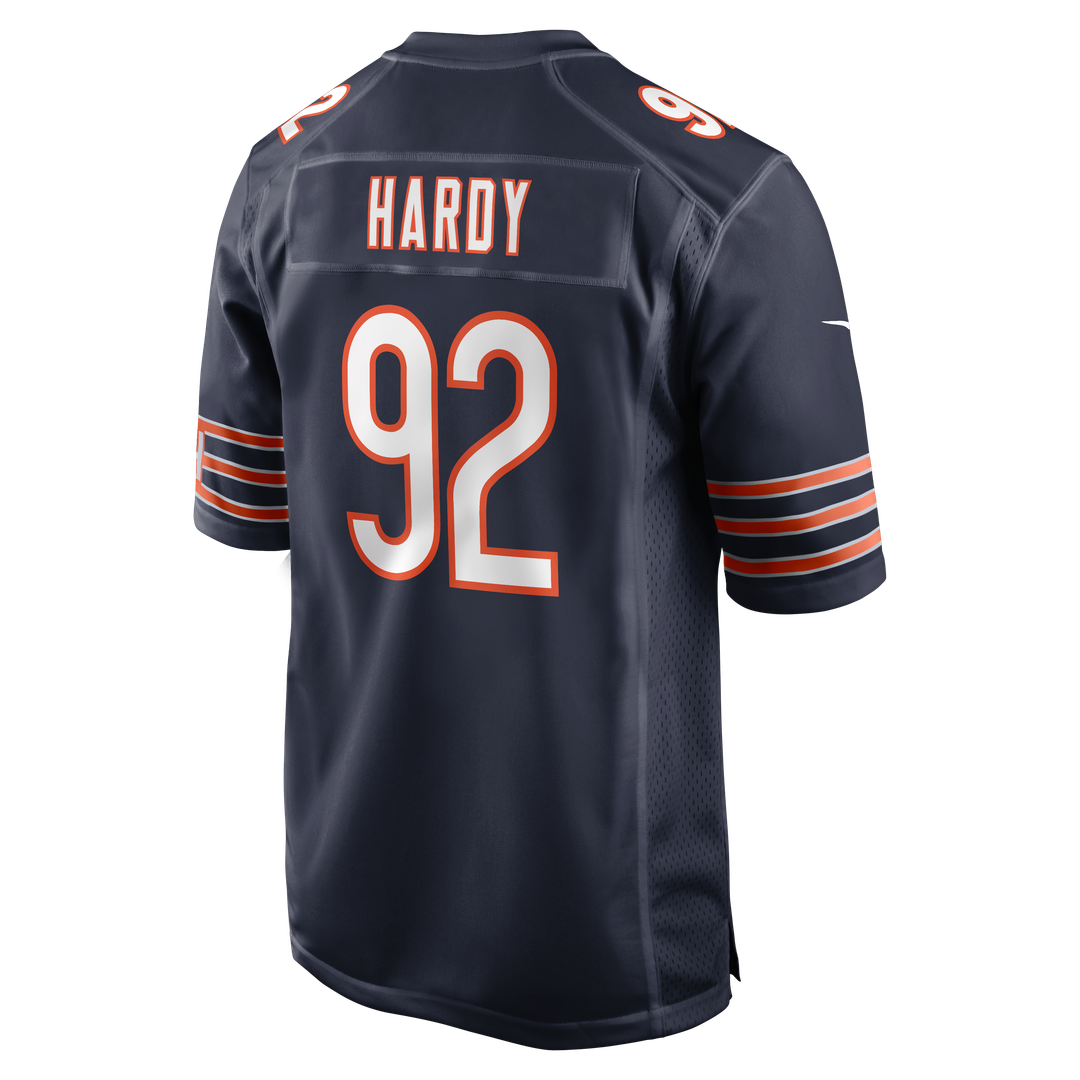 Men's Nike Chicago Bears Daniel Hardy Navy Team Game NFL Jersey
