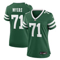 Women's Nike New York Jets Josh Myers Legacy Green Game NFL Jersey